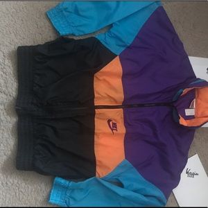Vintage Nike Windbreaker Hip Hop - Youth Large